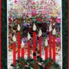 “Christmas Candlelight” Watercolor Quilt Kit