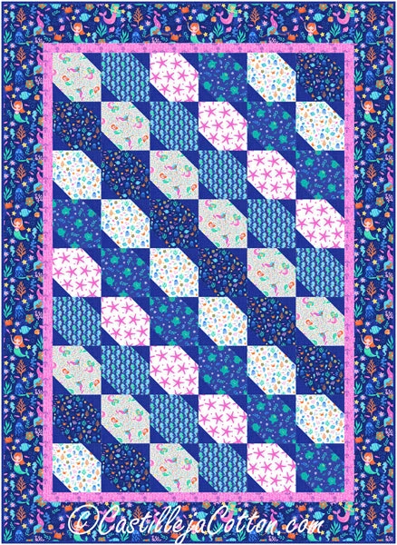 Emerging Stars Sea Life Quilt Pattern 3 Emerging Stars Sea Life Quilt Pattern