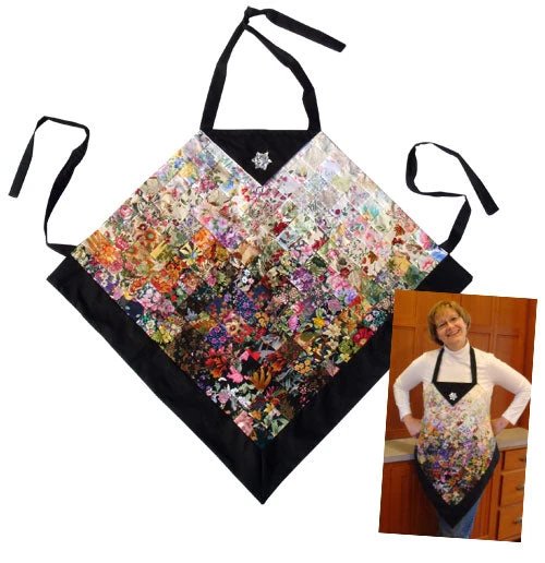 “Company’s Coming” Watercolor Apron Quilt Kit 3 “Company’s Coming” Watercolor Apron Quilt Kit