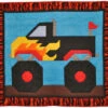 Monster Truck Quilt Pattern -Qbpn cq 119