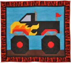 Monster Truck Quilt Pattern