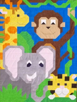 Jungle Pals Quilt Pattern