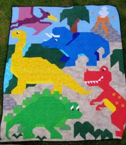 Dino Friends Quilt Pattern
