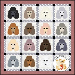 Dog Days, Poodle Downloadable Pattern