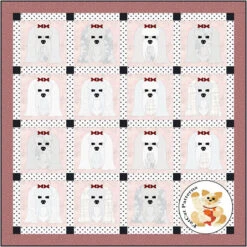Dog Days, Maltese Downloadable Pattern