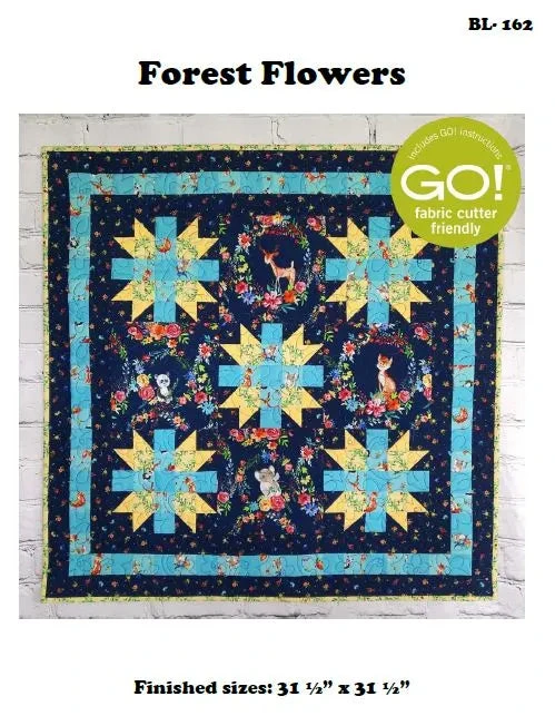 Forest Flowers Downloadable Pattern 4 Forest Flowers Downloadable Pattern - Image 2