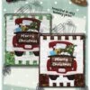 Merry Christmas Little Truck Downloadable Pattern