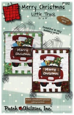 Merry Christmas Little Truck Downloadable Pattern