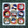 Snowman Paper Dolls Quilt Pattern -Qbpn g2p 122