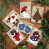 Gift Bag Ornaments Downloadable Pattern -Qbpn gift bags ornament