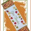 Give Thanks Table Runner Downloadable Pattern -Qbpn give thanks table runner 01