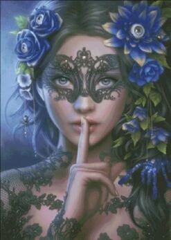 Got A Secret Cross Stitch By Cris Ortega