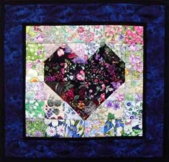 “Heart Of Mine ” Watercolor Quilt Kit