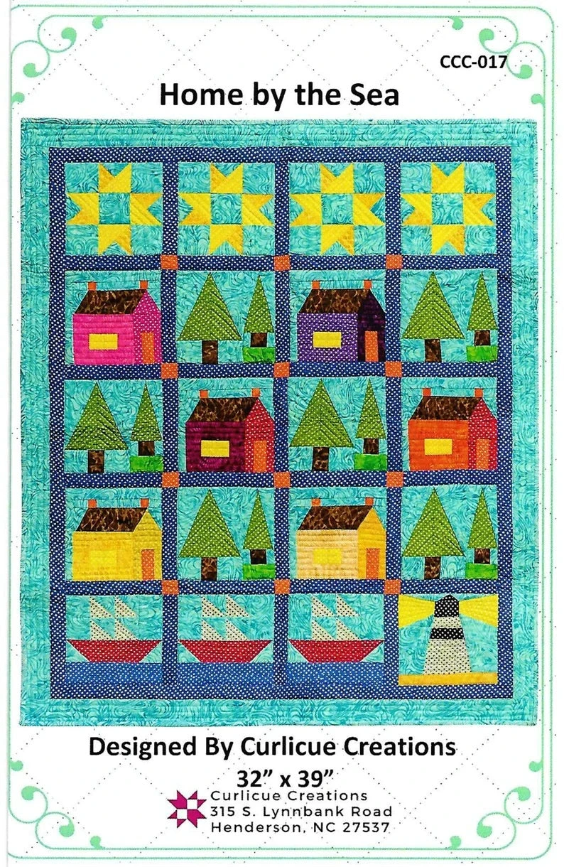 Home By The Sea Downloadable Pattern 3 Home By The Sea Downloadable Pattern