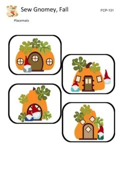 Sew Gnomey, Fall Quilt Pattern