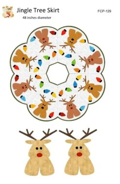 Jingle Tree Skirt Quilt Pattern