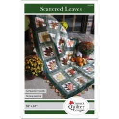 Scattered Leaves Quilt Pattern