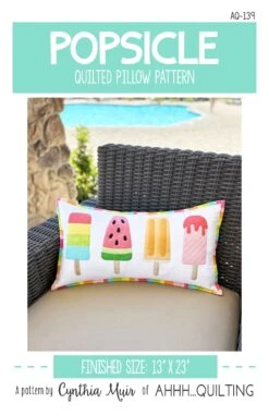 Popsicle Pillow Downloadable Pattern