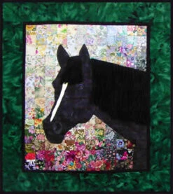 “Jenna's Horse” Watercolor Quilt Kit