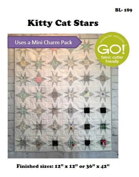 Kitty Cat Stars Downloadable Pattern 4 Kitty Cat Stars Downloadable Pattern - Image 2