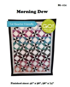 Morning Dew Downloadable Pattern -Qbpn morning dew cover page