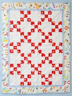 Nine Patch Baby Quilt Downloadable Pattern