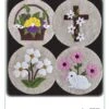 Spring Coasters Downloadable Pattern -Qbpn pattern front back Page 2 1328x2048 1