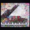 “Piano” Watercolor Quilt Kit 2 “Piano” Watercolor Quilt Kit -Qbpn piano