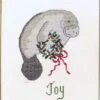 The Christmas Manatee Cross Stitch Pattern 1 The Christmas Manatee Cross Stitch Pattern -Qbpn ps 9712