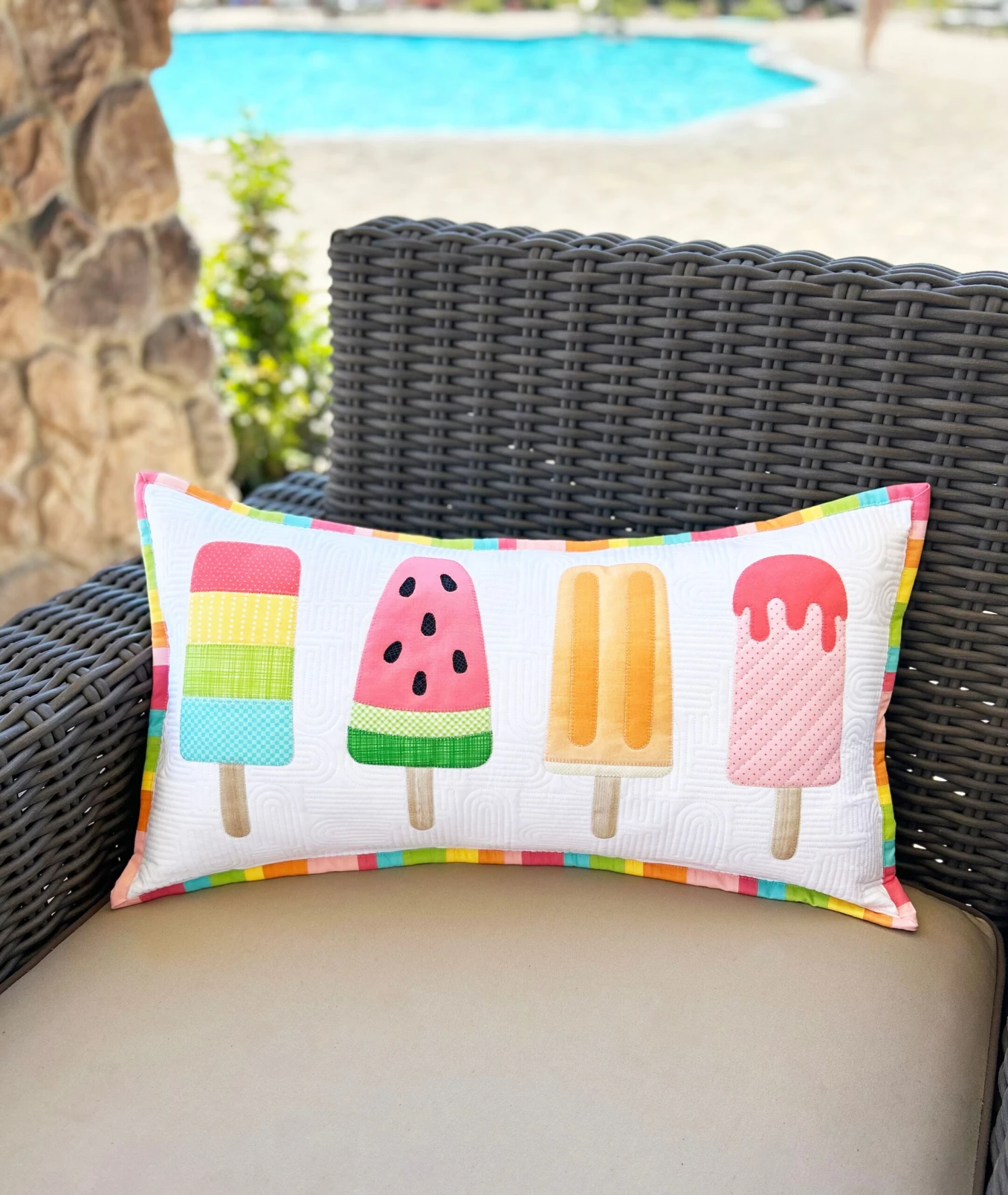 Popsicle Pillow Downloadable Pattern 4 Popsicle Pillow Downloadable Pattern - Image 2