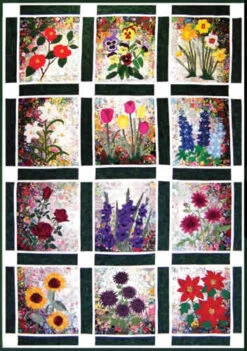 Rachel’s Flower Garden Quilt Pattern