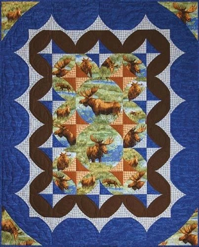 Moose Nuggets Quilt Pattern 3 Moose Nuggets Quilt Pattern