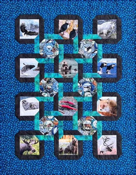 Alaska Animals Quilt Pattern 3 Alaska Animals Quilt Pattern