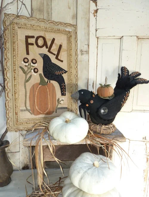 Crows & Pumpkins Quilt Pattern 3 Crows & Pumpkins Quilt Pattern