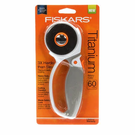 60mm Titanium Comfort Loop Rotary Cutter 3 60mm Titanium Comfort Loop Rotary Cutter