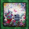 “Spring Gardening” Watercolor Quilt Kit -Qbpn springgardening