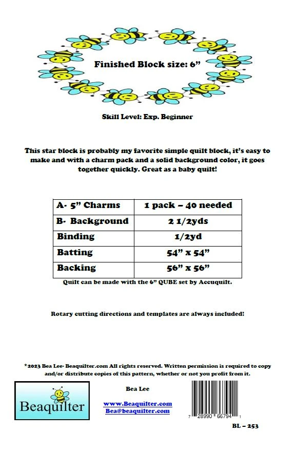 Stars Aligned Downloadable Pattern 4 Stars Aligned Downloadable Pattern - Image 2