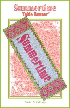 Summertime Table Runner Downloadable Pattern