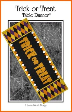 Trick Or Treat Table Runner Downloadable Pattern